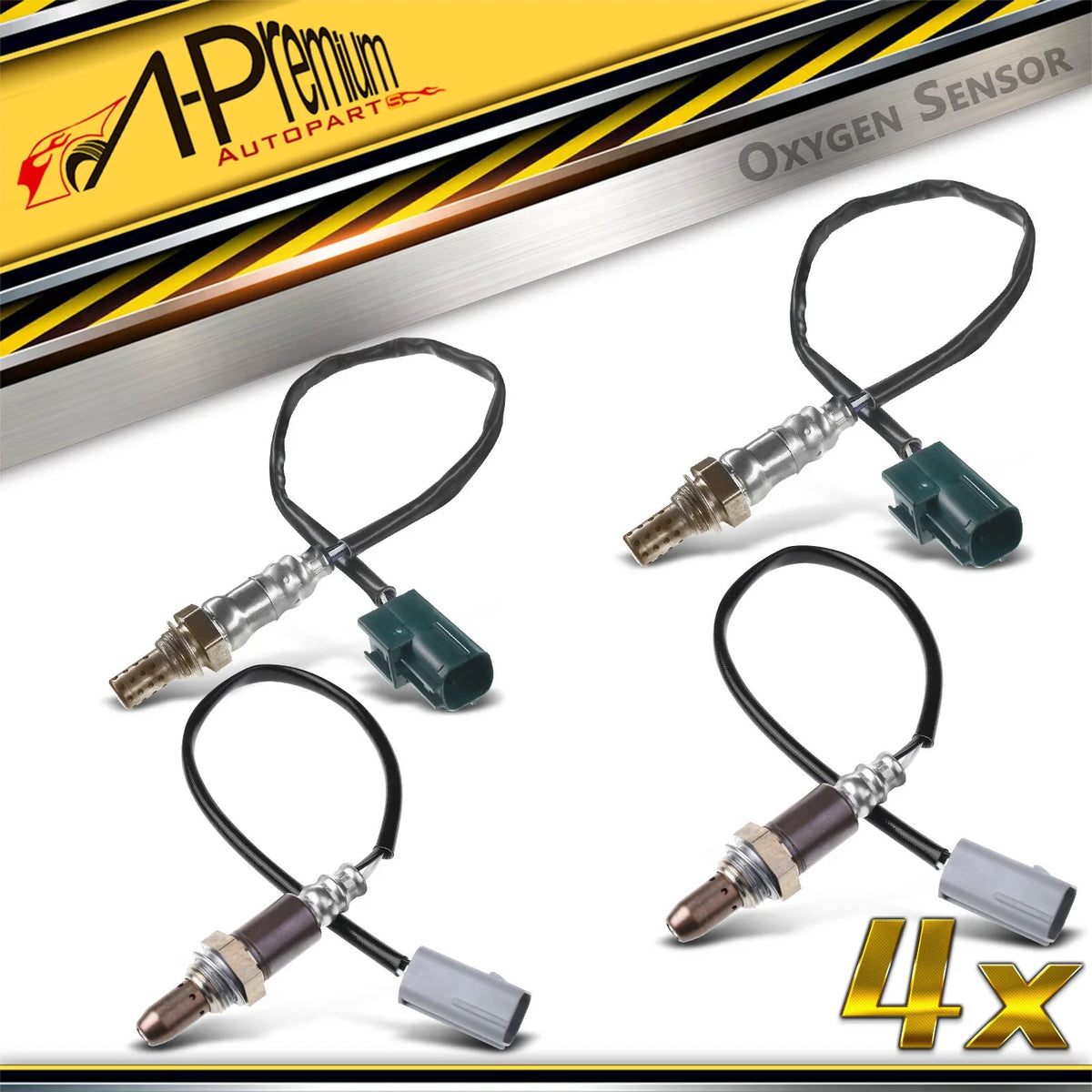 Set of 4 O2 Oxygen Sensors for Nissan Pathfinder (2008–2012)