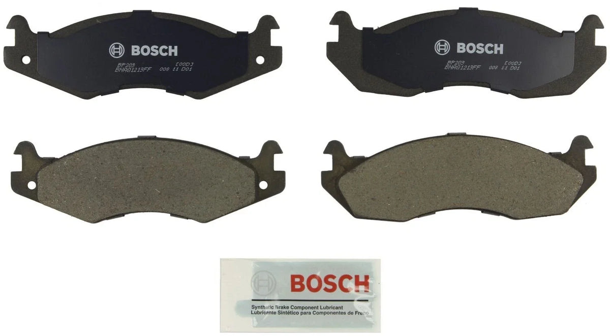 Bosch Front QuietCast Brake Pads w/ Hardware for