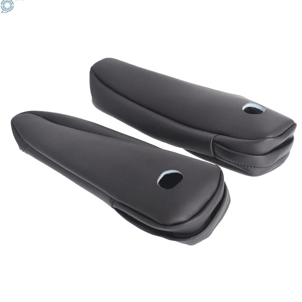 Replacement Armrest Cover in Black Leather for Honda CR-V 2007–2009