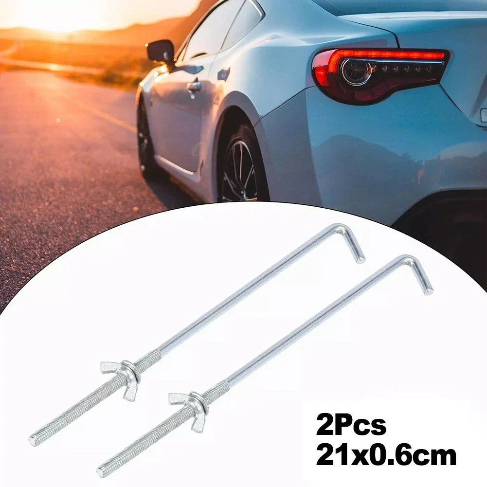 Set of 2 Hold Down Hooks for Car Placement