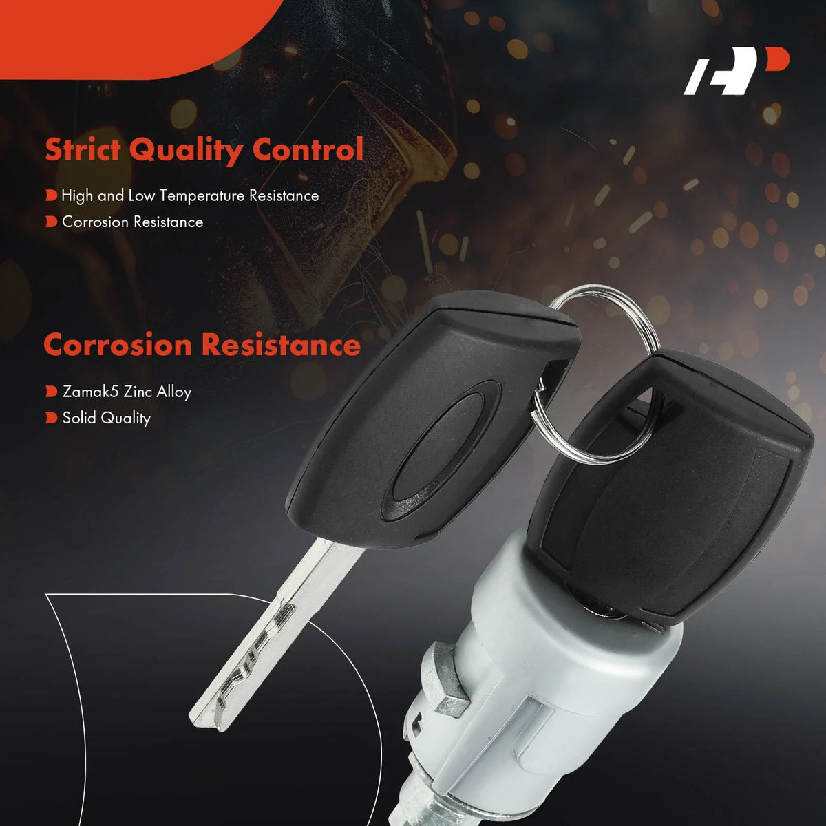 Ignition Lock Cylinder & Key Set for Transit MK8 (2014-2023)