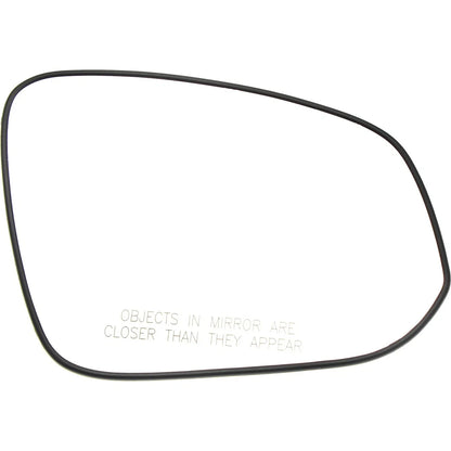 Right Side Mirror Glass with Backing Plate for Toyota RAV4 (2013-2018)