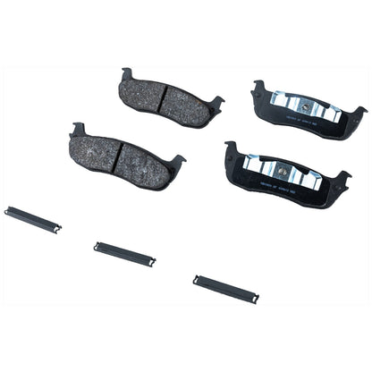 Brake Disc & Pad Set for Ford F-150 (2000-2003) Drilled & Slotted