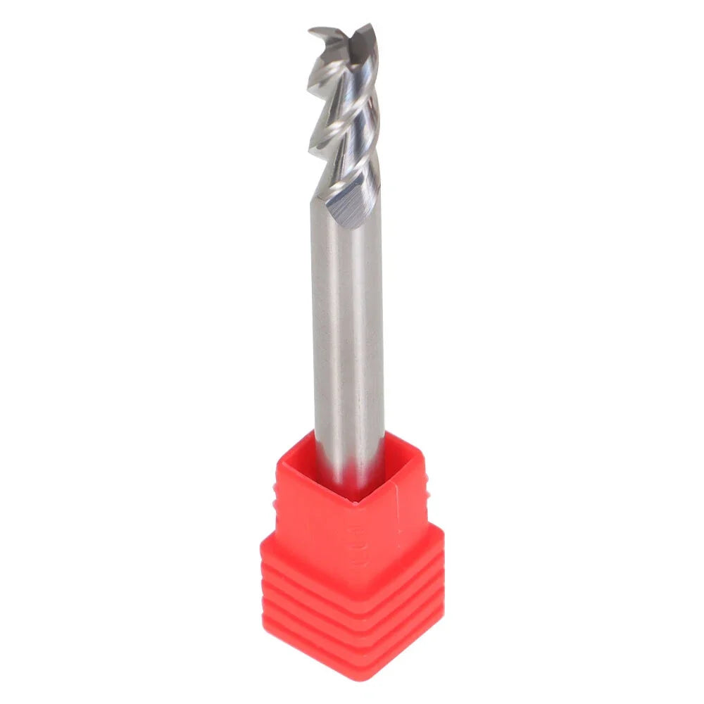 1/4" Regular Carbide End Mill for Various Applications (3 Flute, 5/8" Cut)