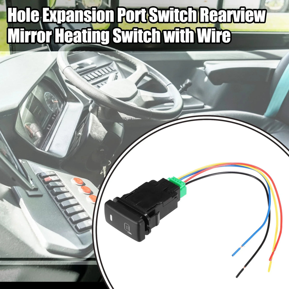 Rearview Mirror Heating Switch for Toyota Alphard (2015–2020)