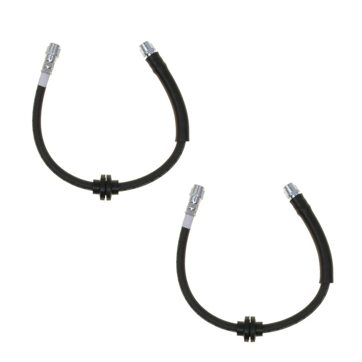 Set of 2 Front Brake Hydraulic Hoses for Benz W211 E300 E350 E500 E550
