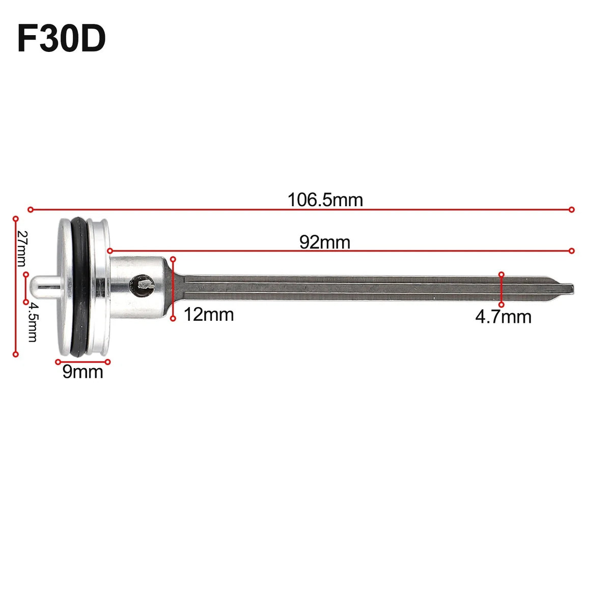 Pneumatic Nailer Needle for F30D, T50DC, ST64, P625B, 1013J, 422J