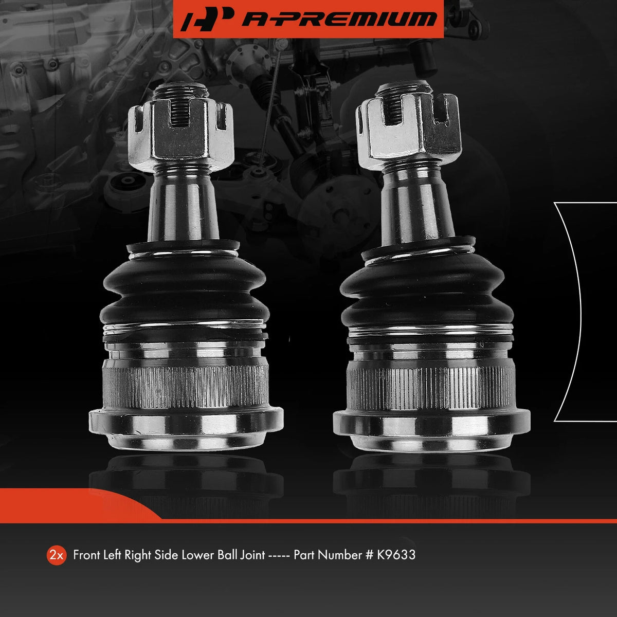 Front Lower Ball Joint Pair for Altima (1993-1997) & Sentra (1986-1990)