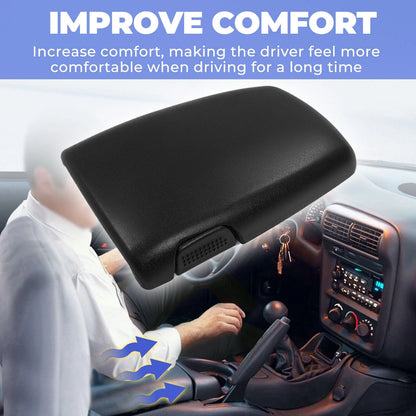 Armrest Console Door Lid for Camaro Firebird 1997-2002 Ebony Black