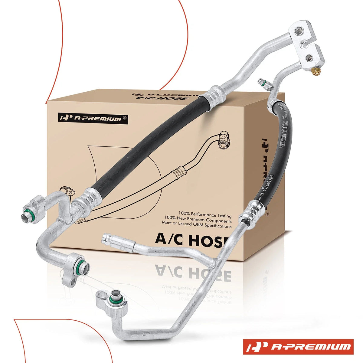 A/C Suction & Discharge Line Hose Assembly for Ford Excursion (2000–2003)