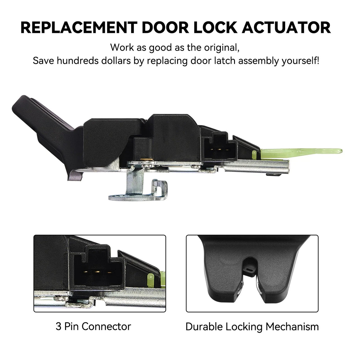 Trunk Lock Actuator with Latch for Toyota Camry (2007–2011) 931-860