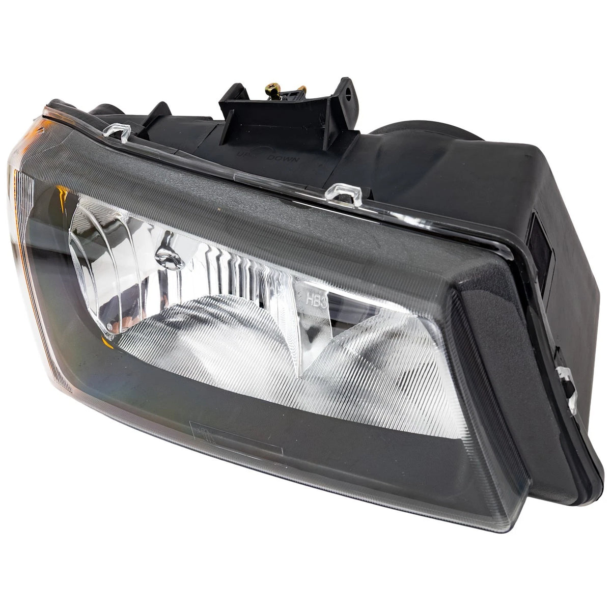 Passenger Headlight for Chevrolet Silverado 1500 (2003–2006) Fluted Reflector