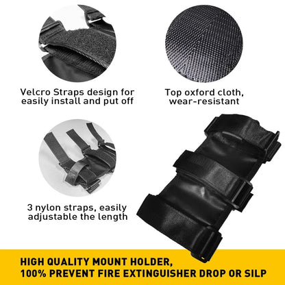 Adjustable Fire Extinguisher Holder for Jeep Wrangler (2007-2023)