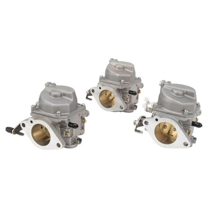 Carburetor Set of 3 for Yamaha 90HP 2-Stroke Outboard (6H1-14301/14302/14303)