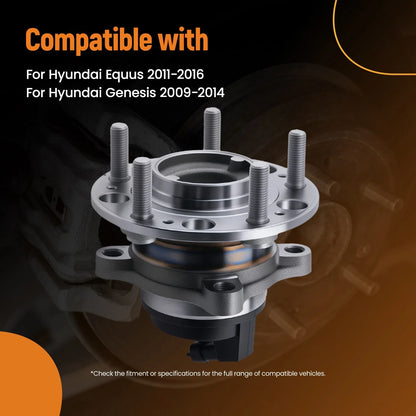 Front Hub Assembly for Hyundai Equus 2011-2016 & Genesis 2009-2014