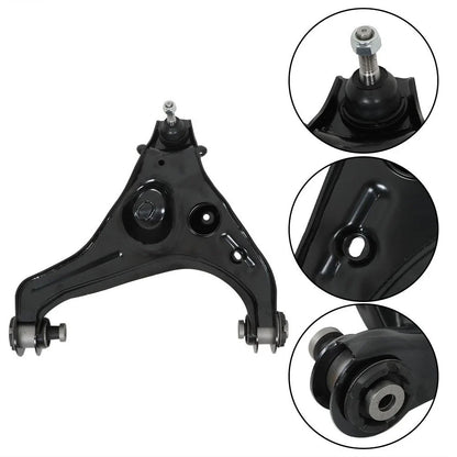 4-Piece Control Arms and Tie Rods Set for 2009-2013 Ford Expedition/Navigator