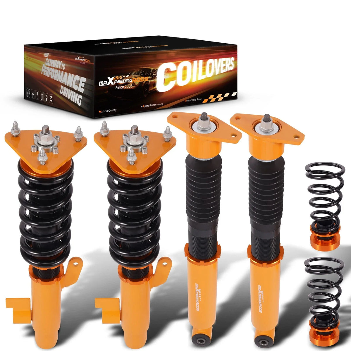 Shock Absorbers Kit Adjustable Coilovers for Mazda 3 2004-2013