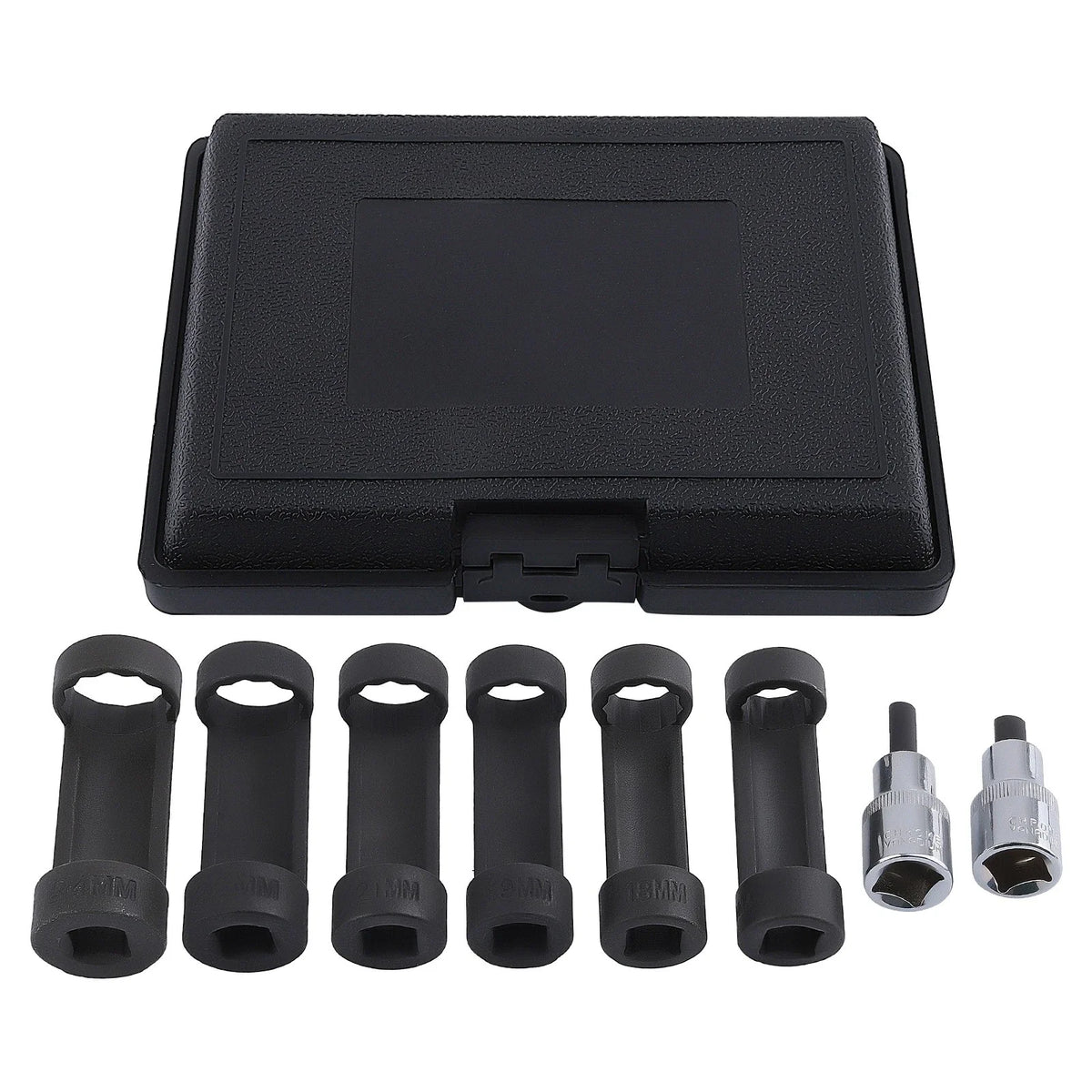 Strut Nut Socket Set (16mm, 18mm, 19mm, 21mm, 22mm, 24mm) for Vehicles