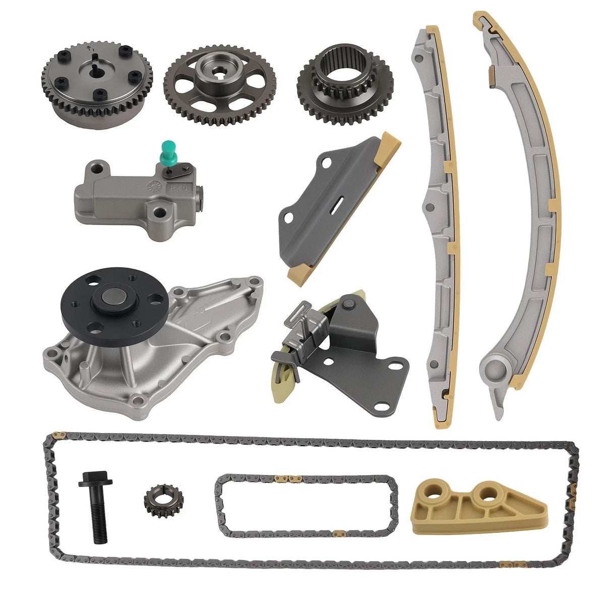 Timing Chain Kit with Water Pump for Honda Accord Acura TSX (2008–2012)