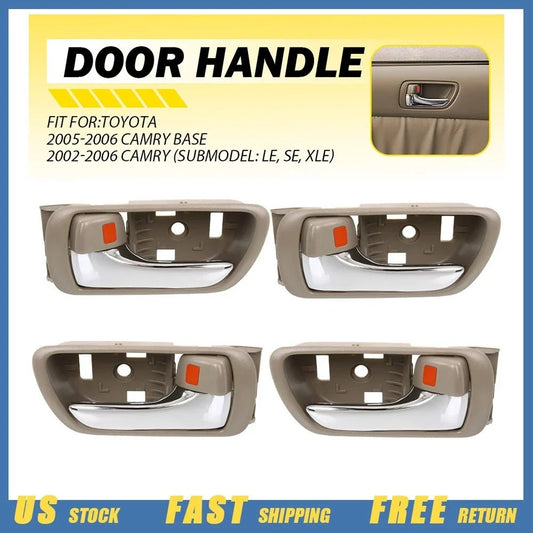 Interior Door Handle Set for Toyota Camry (2002–2006) Beige