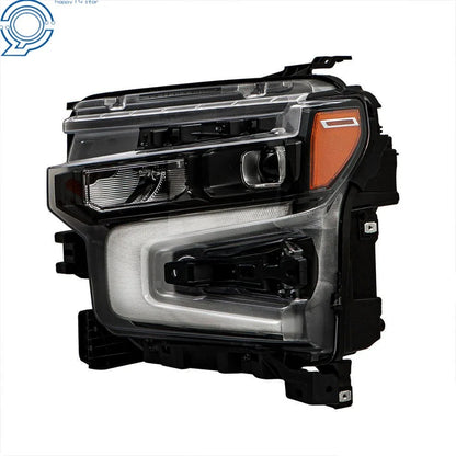 2022-2024 Chevy Silverado 1500 Driver Side Headlight with Black LED DRL