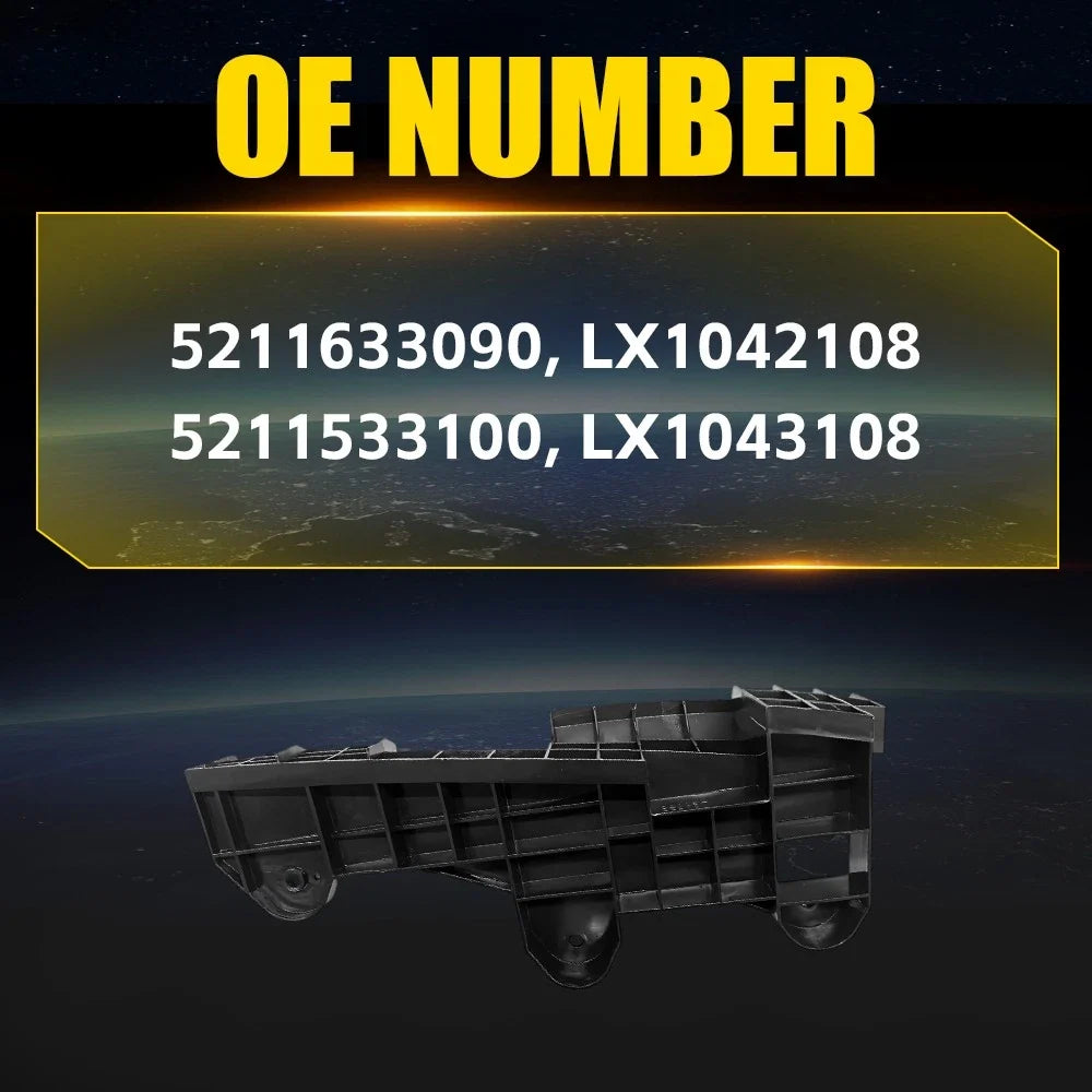 Bumper Bracket Set 5211633090 for 2010-2012 Lexus ES350