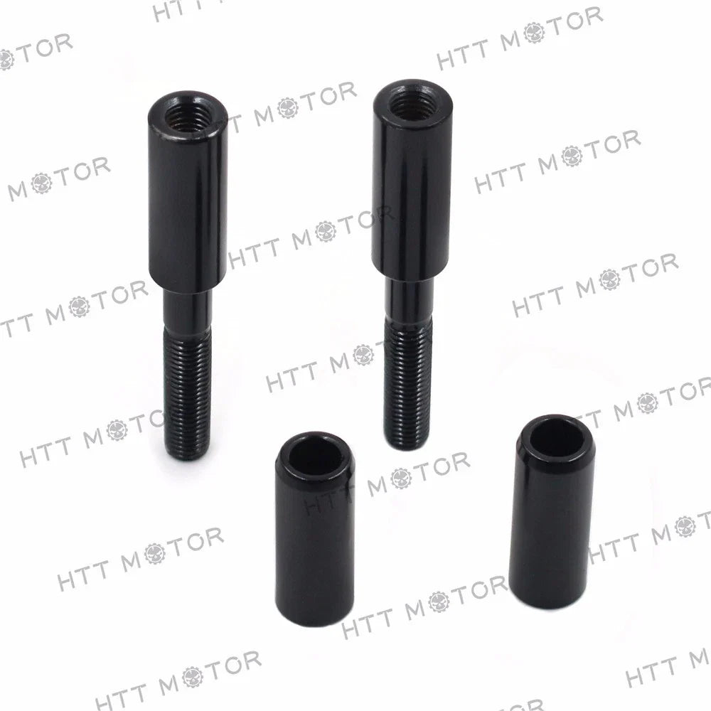 2" Mirror Extensions Kit for Harley Softail, Sportster, Dyna, Touring