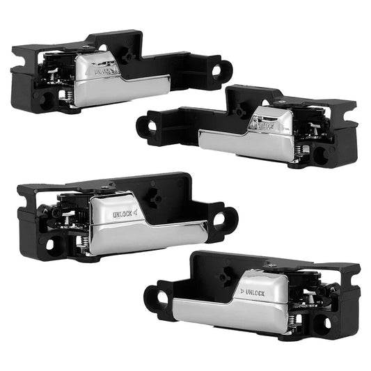 Front Left and Right Chrome Interior Door Handle Fit for 2006–2012 Ford Fusion