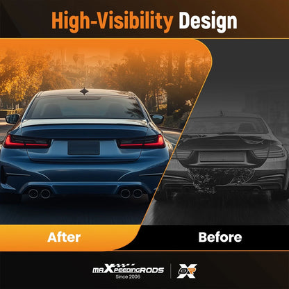 Gloss Black Rear Diffuser for BMW M3 E92 E93 (2008-2013)