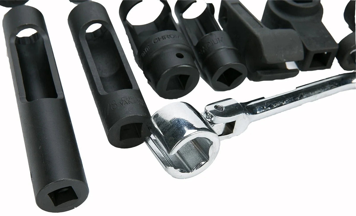 Oxygen Sensor Socket Set 21pc for Universal Use (2010-2023)