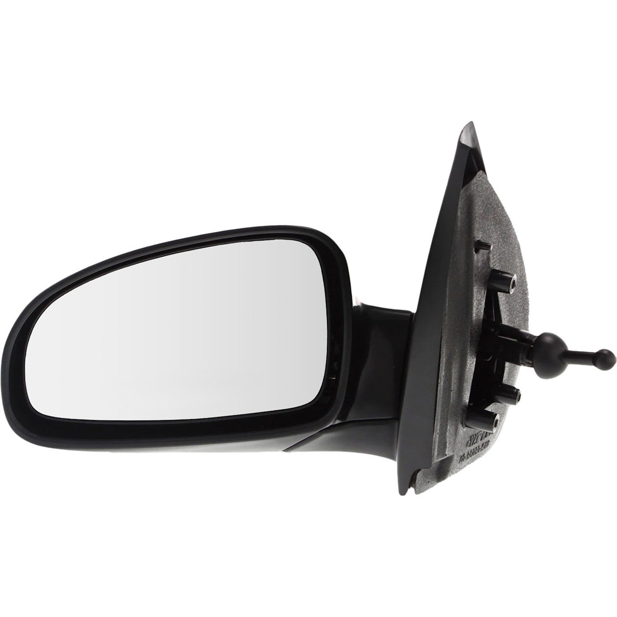 Manual Remote Mirror for Chevrolet Aveo (2005–2007) Left Folding Paintable
