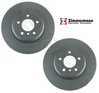 Front Brake Rotors (Vented) Set for BMW F06 F10 F12 F13 2012-2017