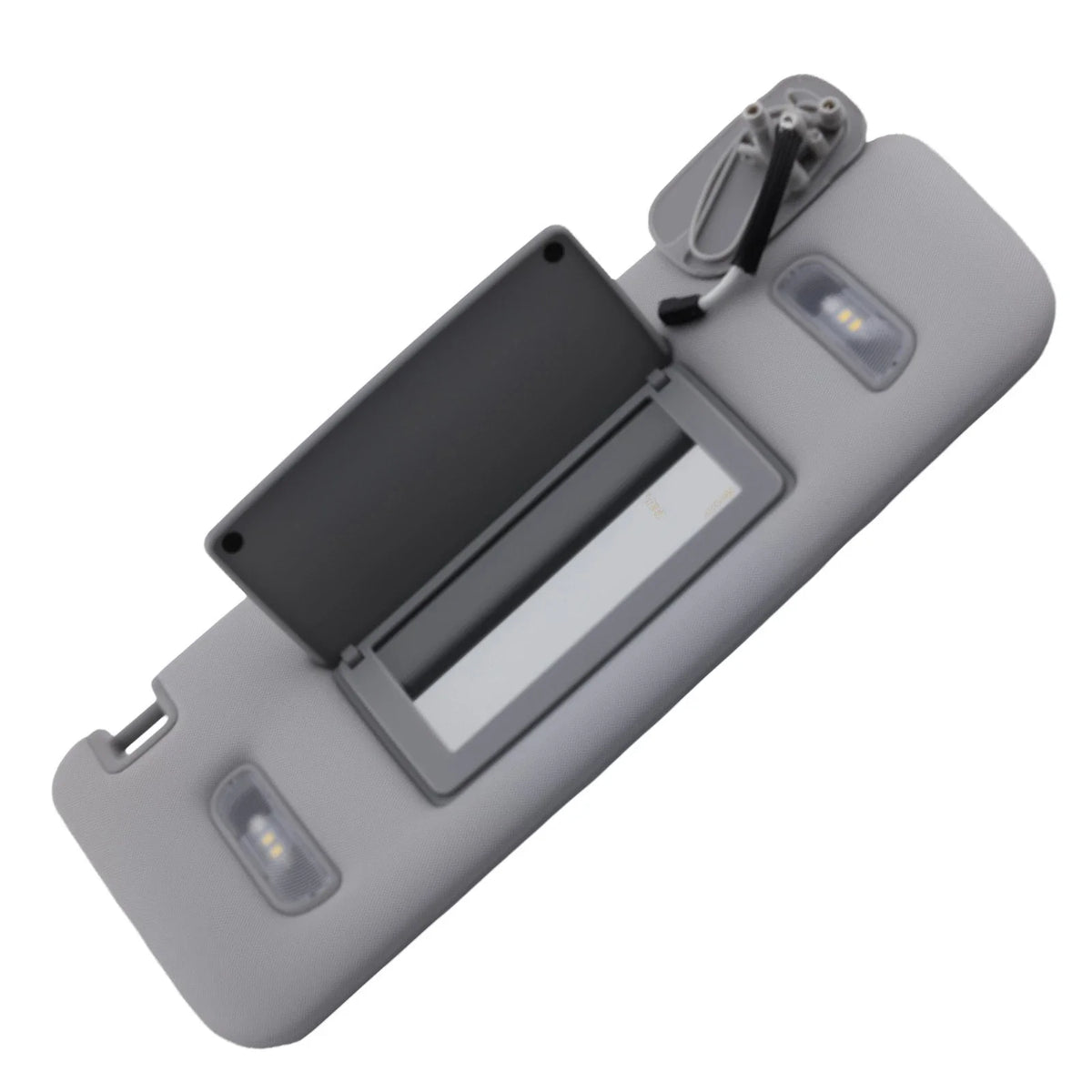 Right Gray Sun Visor with Light for Chevrolet Suburban (2015–2019)