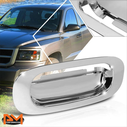 Chrome Rear Tailgate Handle Bezel for 1997-2011 Dodge Dakota/Mit Raider