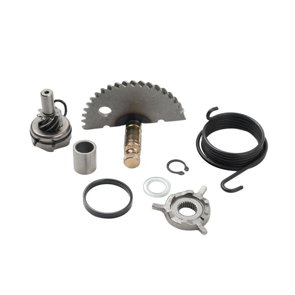 Kick Start Kit for GY6 50CC 139QMB Scooter ATV (Complete Gear Shaft Spring Pinion)