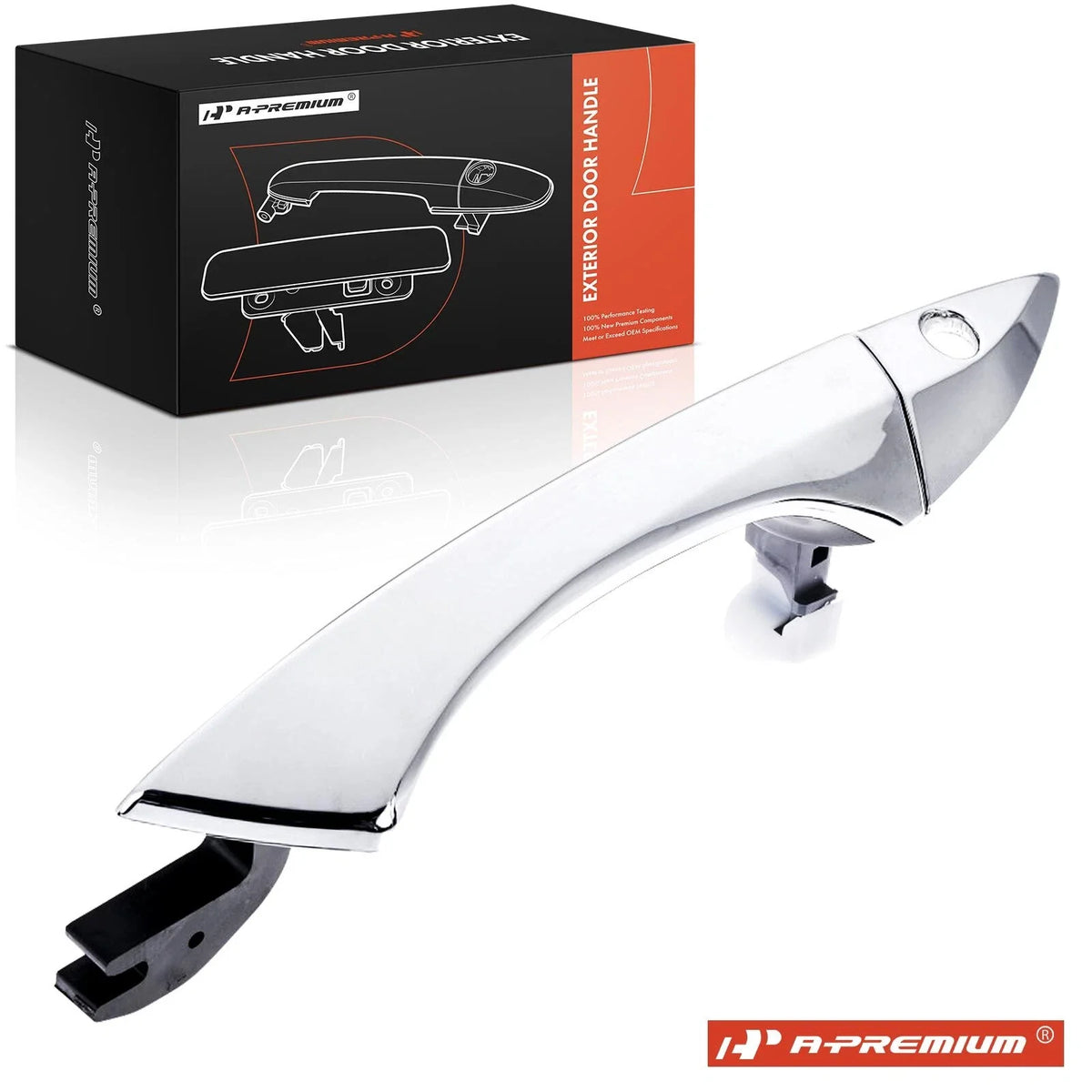 Front Left Exterior Door Handle with Key Hole for Honda TSX (2009–2014)