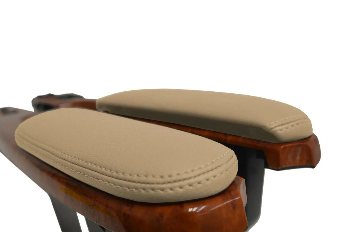 Door Panel Armrest Cover for Toyota Sienna (2005–2010) Leather Beige