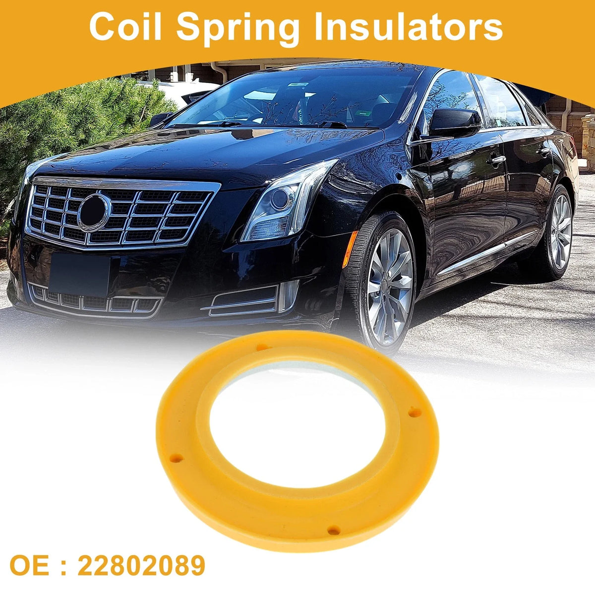 Upper Coil Spring Insulator No. 22802089 for Cadillac XTS (2019) 1 Pc