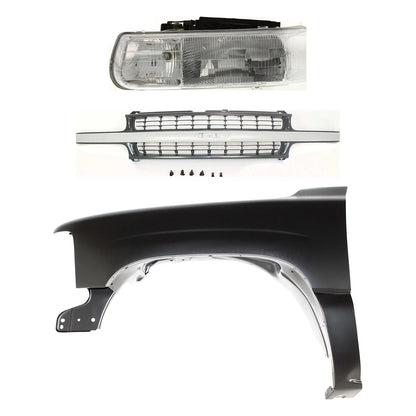 Fender and Headlight Kit for Chevrolet Silverado 1500 (1999–2002)
