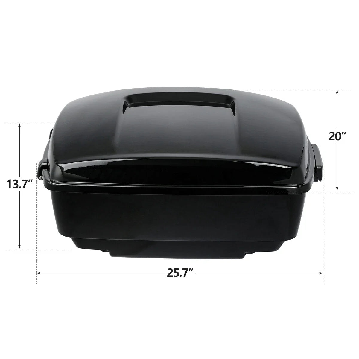 Trunk Luggage Mount Rack for Harley Touring Road Glide (2009–2013)