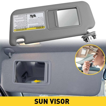 Front Left Shade Sun Visor for Toyota RAV4 2006 to 2012