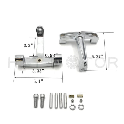 Passenger Floorboard Bracket for Harley Touring (1993-2009) FLHR FLHS FLTR FLHX