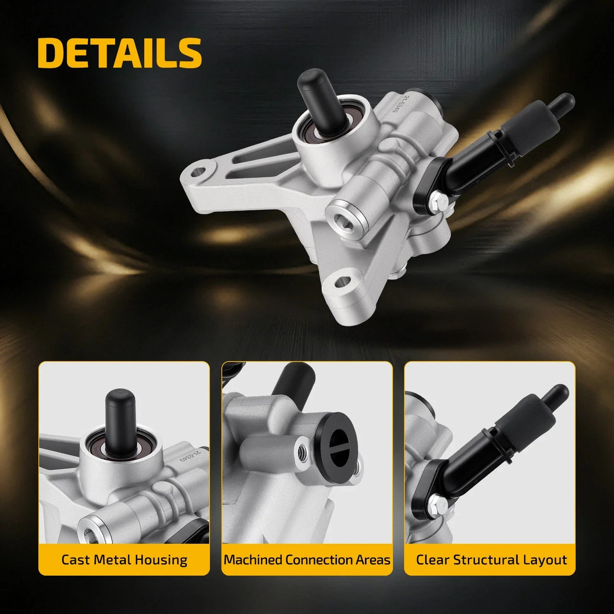 Power Steering Pump for Honda Accord 2003–2007, Acura MDX 2003–2006