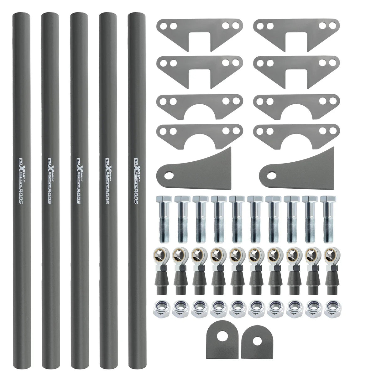Set of 4 Weld-On Parallel 4-Link Bars for Universal Applications