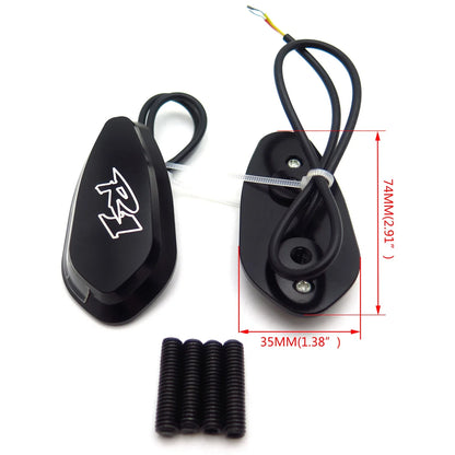 LED Signal Block Off Base Plates for Yamaha R1 YZF-R1 (2000–2008)