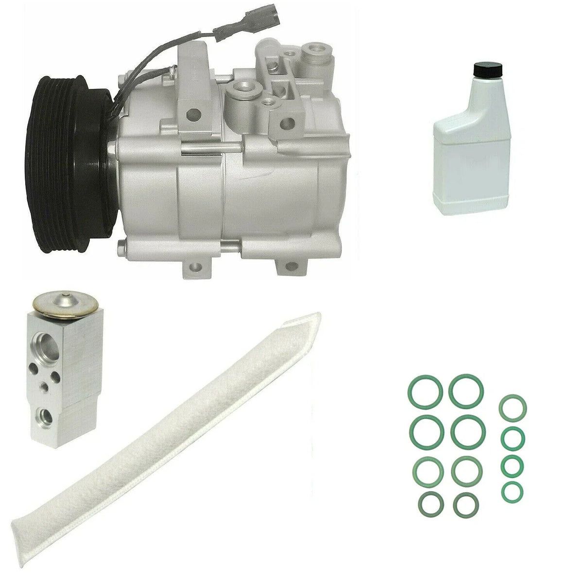 Air Compressor Kit Replacement for Hyundai Santa Fe 2.7L (2001–2006)
