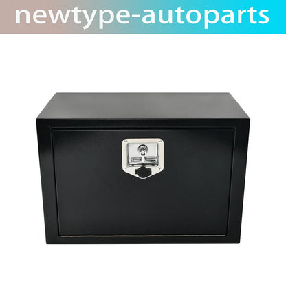 Black Steel Underbody Tool Box for 24''×14''×16'' Pickup Truck