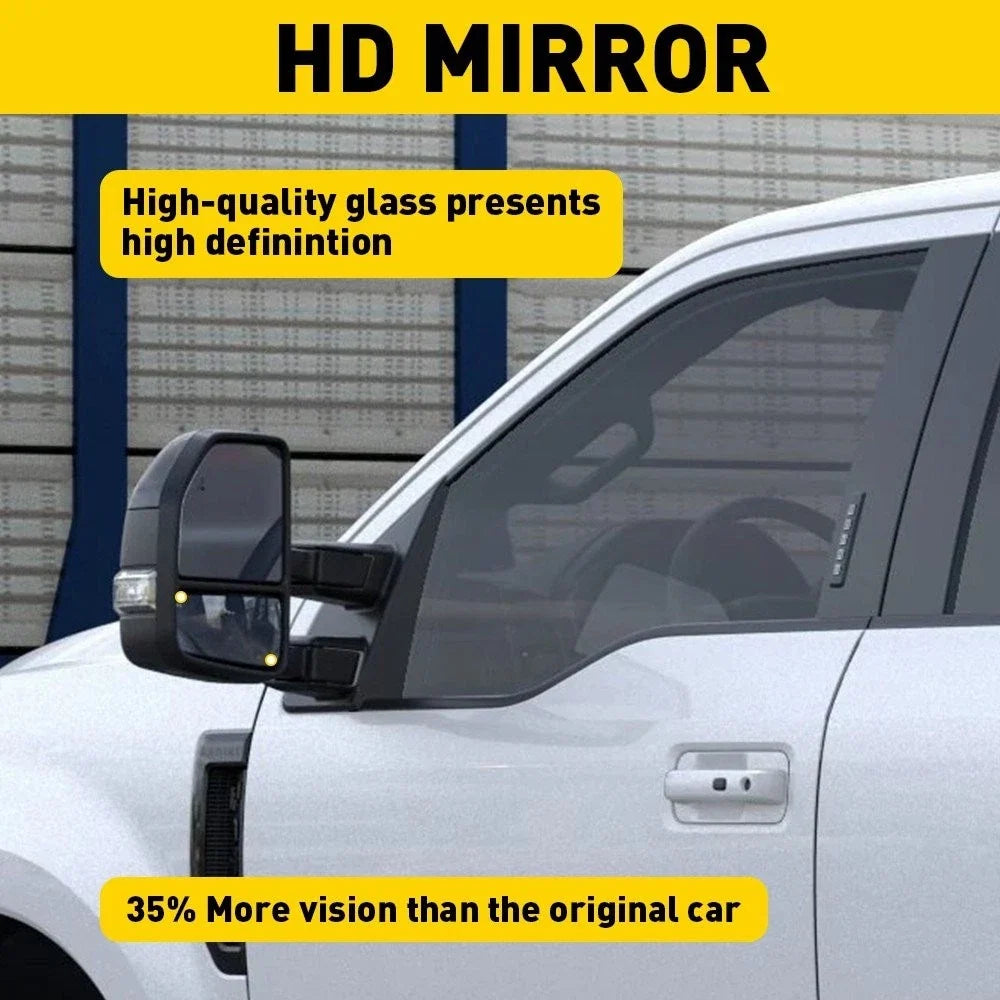 2015-2020 Ford F150 Left Driver Side Replacement Heated Glass Mirror