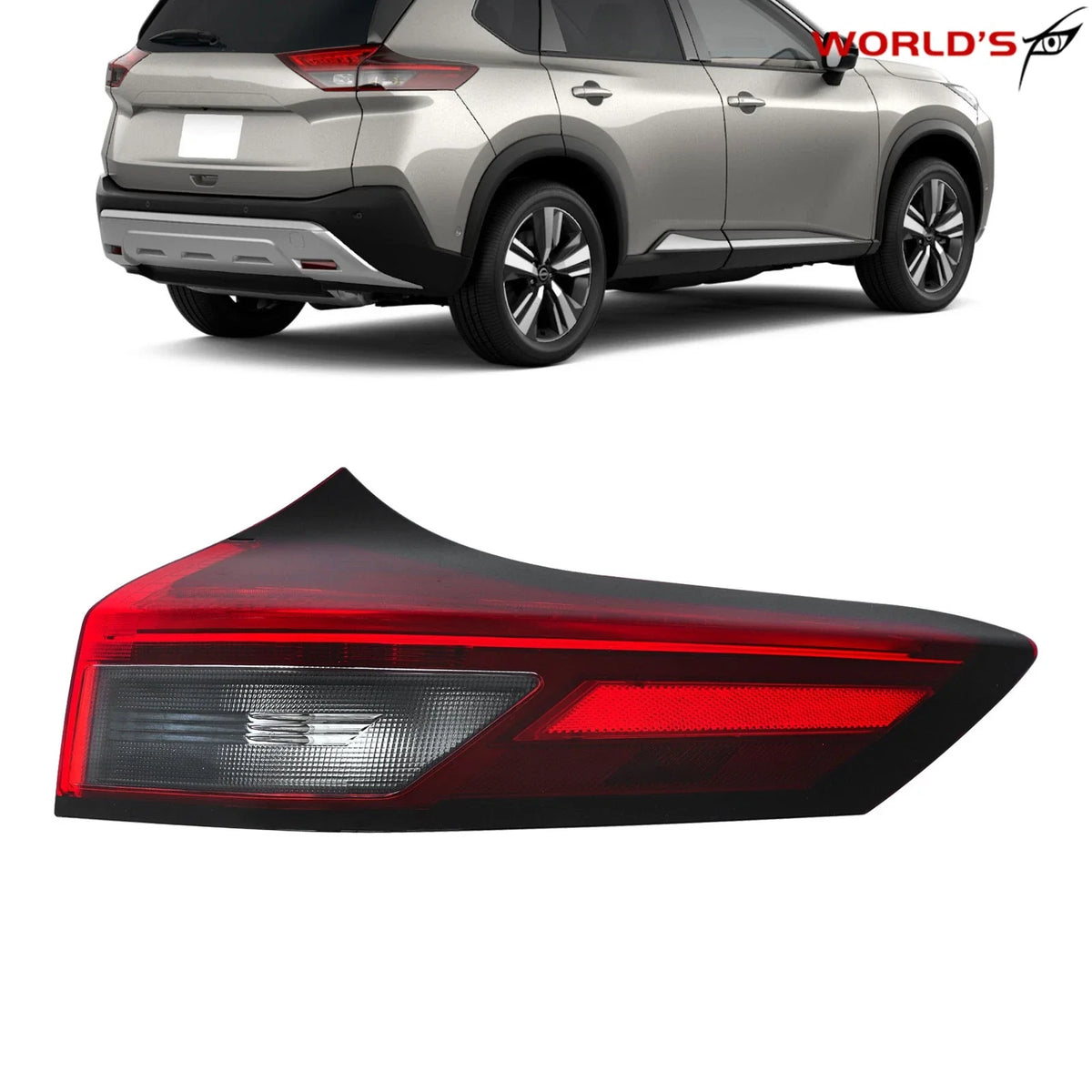 LED Tail Light for Nissan Rogue (2021–2023) Right Passenger Side