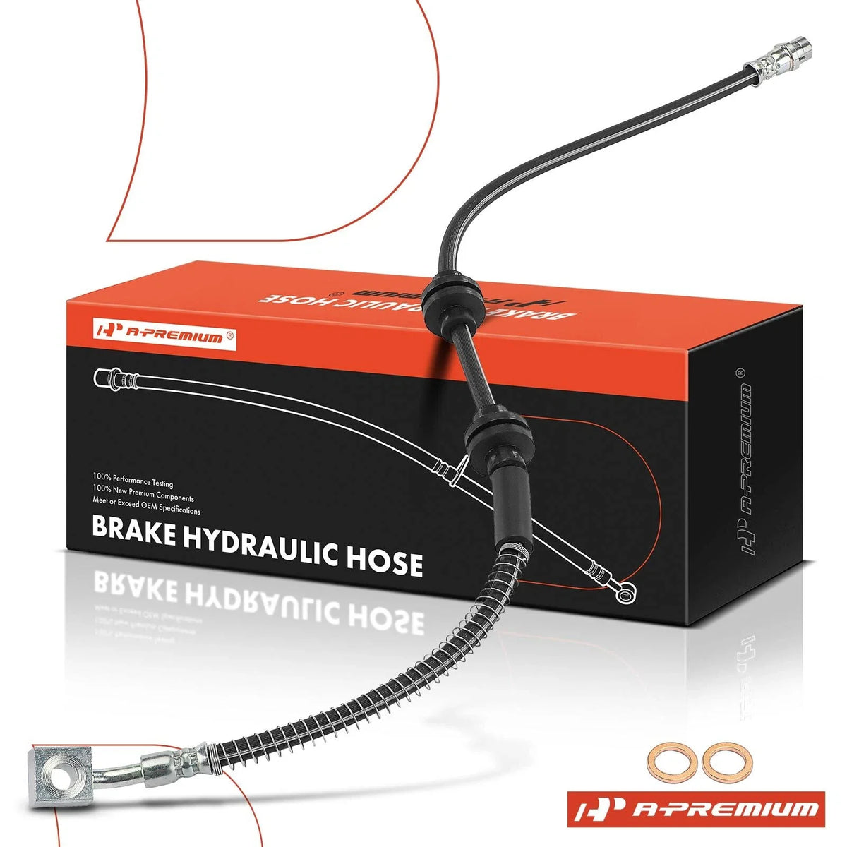 Front Brake Hydraulic Hose for Buick Cascada (2016–2017) Cadillac ELR (2014–2016)